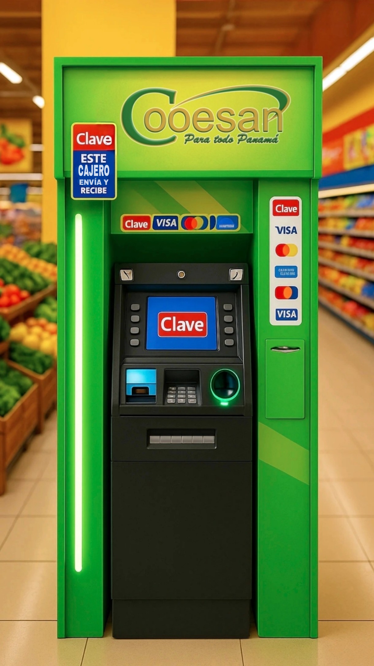 ATM en Super Xtra, Las Tablas.